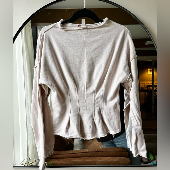 PILCRO | corset sweatshirt | size xs - Picture 8 of 9